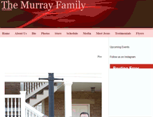 Tablet Screenshot of murrayfamilymusic.com